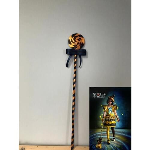 Hot Game Identity V Blind girl Helena Adams Game Skin Lollipop Cosplay Prop Walking Stick Canes Cosplay Prop