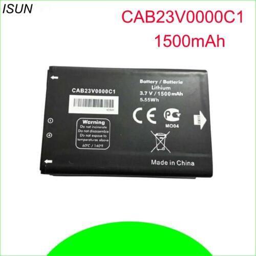 ISUNOO 10pcs/lot CAB23V0000C11500mAh 3.7V 3.7Wh Good Quality Replacement Li-ion Battery for Alcatel Y800 Y580D Mobile Phone