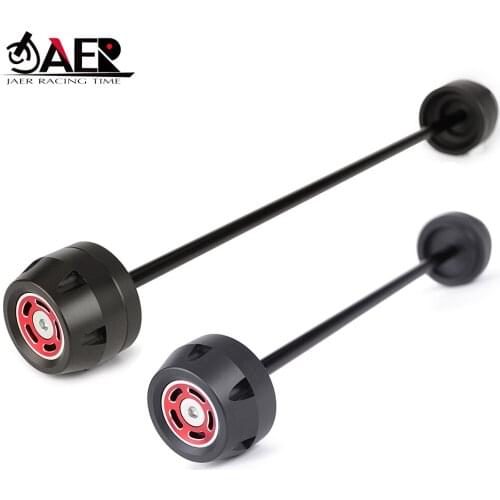 JAER CNC Aluminum Front Rear Axle Fork Crash Slider for BMW F900R F900XR F 900 R XR 2019 2020