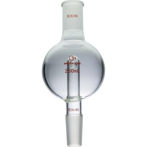 Laboratory Adapters Distilling,Trap,Anti-Splash,250mL 24/40 Top Joint,and 24/40 Bottom Joint