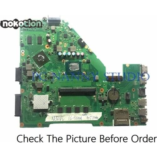 PCNANNY for ASUS X550CC X550VL X550CL laptop motherboard I3-3110M GT710M HM76 DDR3 tested