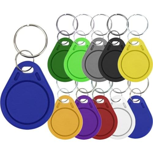 New 5pcs UID Fob 13.56MHz Block 0 Sector Writable IC Card Clone Changeable Smart Keyfobs Key Tags 1K S50 RFID Access Control