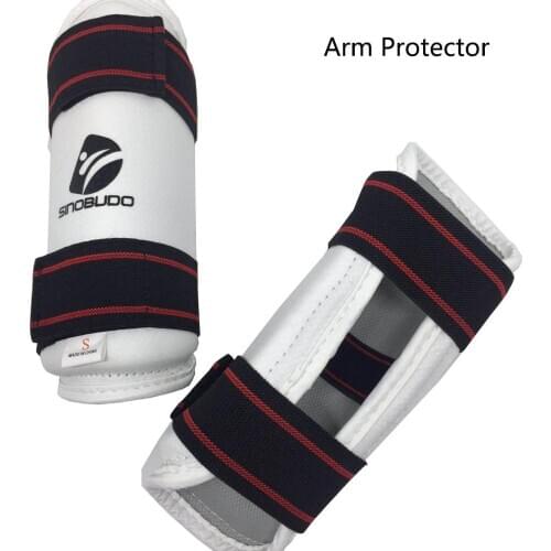 Taekwondo Equipment WTF ITF Protector High Quality Foream Blank Arm Guard Legging Geer Kicking Boxing Judo Karate Equipments Kid
