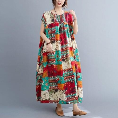 OKXGNZ Summer Cotton Dresses