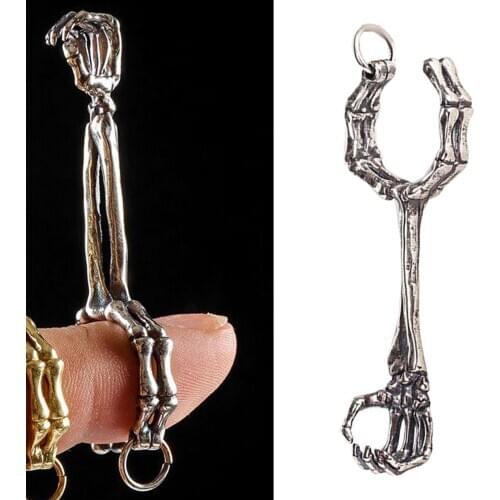 Silver Plated Cigarette Ring Stand Brass Smoking Holder for Women and Men Smokers