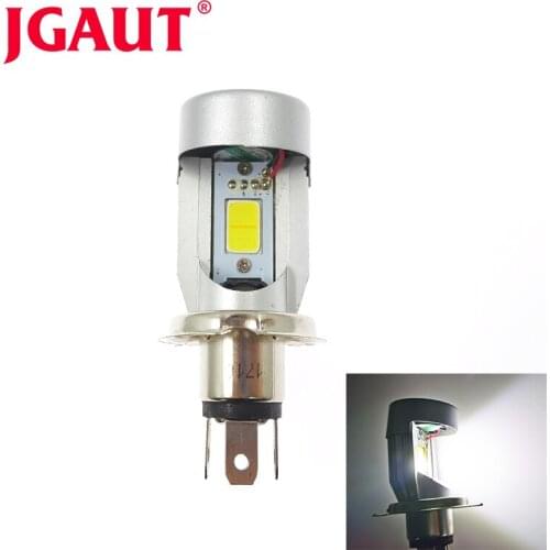 JGAUT H4 LED Motorcycle Headlight Moto Bulbs Hi/Lo Beam Motor bike Scooter For Honda Yamaha Kawasaki Suzuki