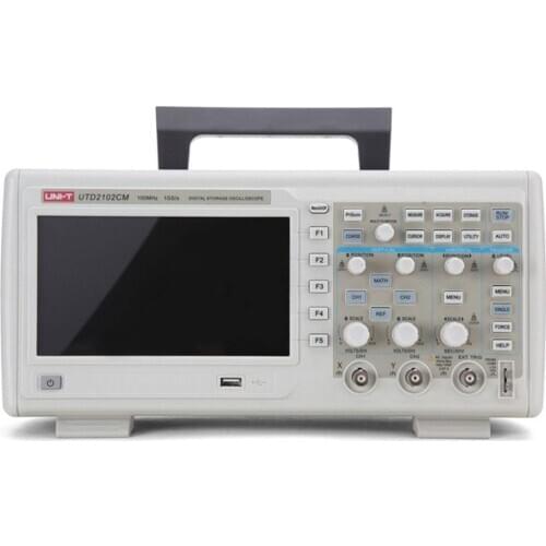 UNI-T UTD2102CM Digital Storage 100MHz 2CH 1GS/s 100-240VAC, 45-440Hz
