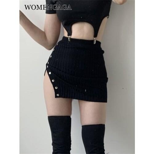 WOMENGAGA Women's Knitted Skirts