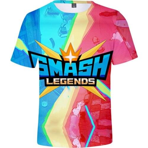 2021 SAMSH LEGENDS T-shirt 3D Print O-Neck Men Women Summer Short Sleeve Funny Tee Harajuku Streetwear Style Clothes