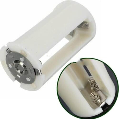 4pcs New Arrival Battery Box 3x AA to D Size Battery Adapter Converter Holder Switcher Case Box for Battery Storage