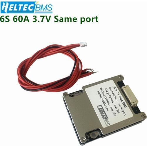 BMS 6S 7S 60A BMS Balance Board for 26V 29.4V Electric bicycle electric tools within 1200W