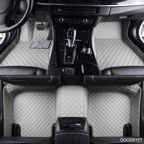 DOODRYER Custom Car floor Mat for SsangYong Korando Actyon Rexton Chairman Kyron Wearproof Carpets car foot mats