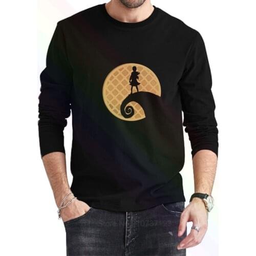 ELEVEN WAFFLES STRANGER THINGS NIGHTMARE T-Shirt 2021 Newest Summer Mens Long Sleeve Popular Tees Shirt Tops Novel Unisex