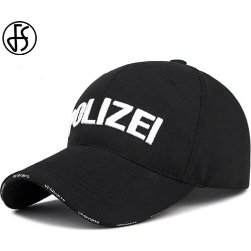 FS Summer White Black Baseball Caps For Men Cotton Letter Embroidery Women Cap Outdoor Sport Hip Hop Bone Snapback Hat 2020