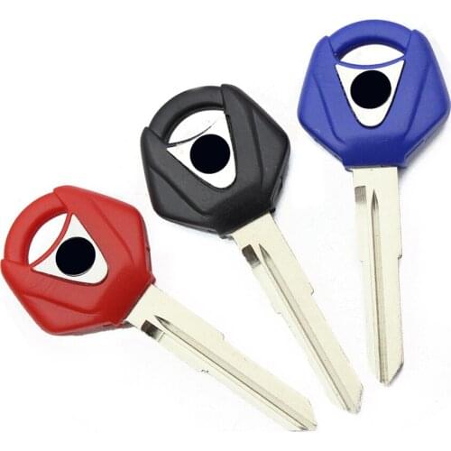 Motorcycle Lengthen Blank Key Installed Chip For YAMAHA R125 R15 R25 R3 MT-03 MT-25