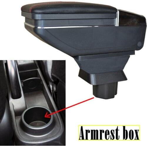 Storage Box Center Centre Console Cup Holder Dual Layer armrest box For Mazda 2 Demio 2002-2013 2008 2009 2010 2011 2012