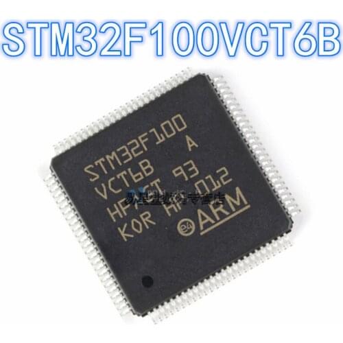 1PCS-5PCS 100% new original authentic STM32F100VCT6B QFP-100 32F100VCT6B QFP100 32-bit microcontroller chip