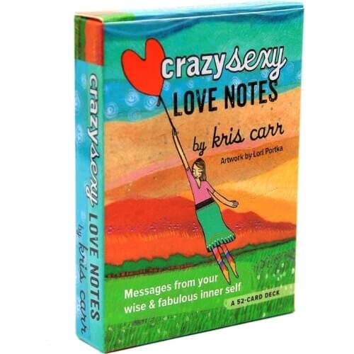 New 52 Cards Deck Crazy Sexy Love Notes Tarot Full English Party Board Game Oracle Cards Divination Fate