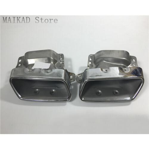 1pair/2PCS Exhaust Tailpipe Trims cover for Mercedes-Benz W251 R280 R300 R320 R350 R500 R550 R63 R400 A2214901727