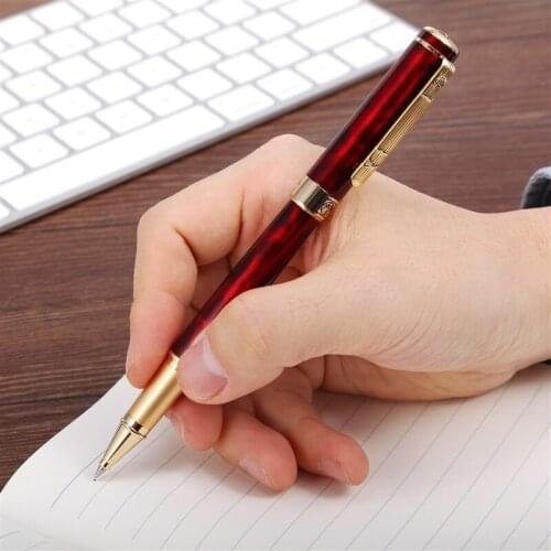 Picasso Black 0.5mm signing pen Rollerball Pen Metal Ballpoint Pens Christmas Gift for office supplies