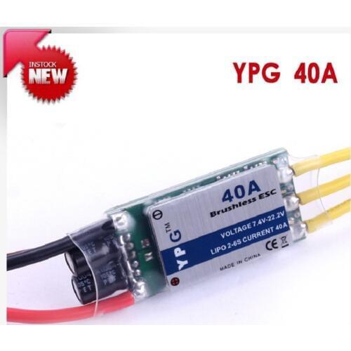YPG 40A ESC 2~6S Brushless Electronic Speed Controller For RC 450 Helicopter