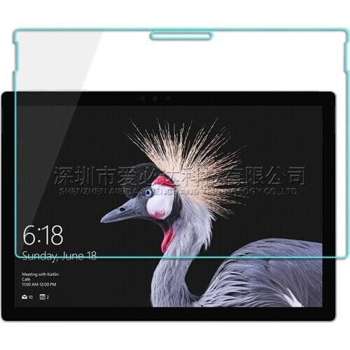 Tempered Glass Screen Protector For Microsoft Surface Pro 5 Pro5 TAB Tablet Protective Film