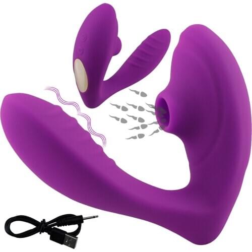Ladies wear masturbation device, invisible electric clitoris sucking massager, sex toy, environmentally friendly soft plastic