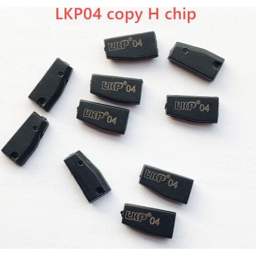 10pcs LKP04 Transponder Ceramic Chip 128 Bit For H Tango for Toyota LKP-04 Auto Remote Car Key Carbon Chip
