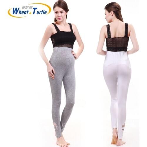 2020 Clothes for Pregnant Maternity Women Pregnant Cotton Comfortable Elasticity Maternity Leggings Ankle Length Pregnancy Pants