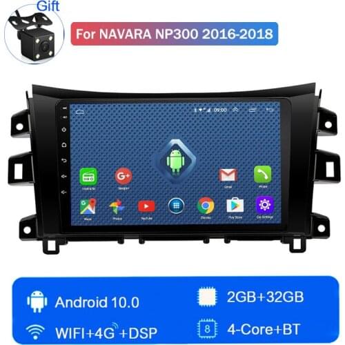 4G LTE Quad Core ROM 32GB Radio Unit Player Mirror Link for Nissan Navara NP300 2016 2017 2018 Android big screen GPS navigation