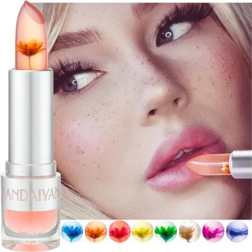 80% Hot Sale Lipgloss Delicate Moist Flower Moisturized Lipstick for Girl