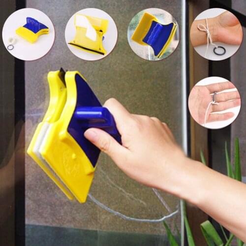 Double Sides Magnetic Brush for High-Efficiency Window Cleaning Washing of Washing Windows Household Cleaning Tools