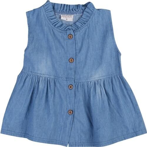 Emmababy Denim Dresses For Babies