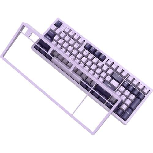 96 Key Cherry Switch Mechanical MX PBT Keycap Mechanical Gaming Keyboard with Removable Magnetic Panel for Notebook Desktop PC