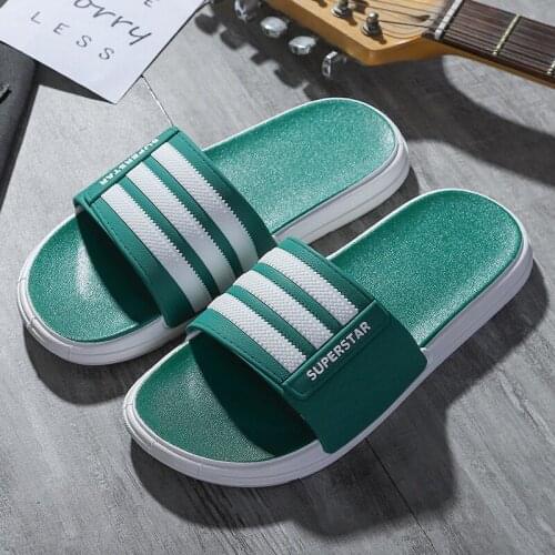 2021 Summer Mens Slippers, Outer Slippers, Men and Women Outdoor Couple Sandals, Mens Beach Flip Flops Plus 36-45