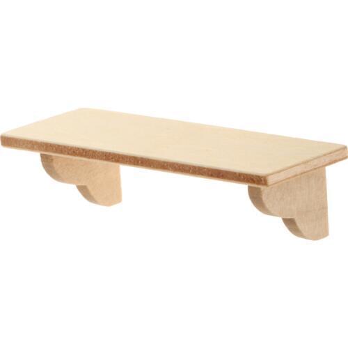 1:12 Scale Dollhouse Study Room Wall Shelves Rack Role Play Supplies DIY