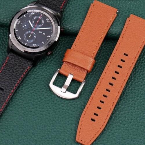 Genuine Cow Leather Watch Band for Hamilton Khaki Field Watch h760250 h77616533 for Samsung Gear 3 Huawei Honor Watch 20mm 22mm