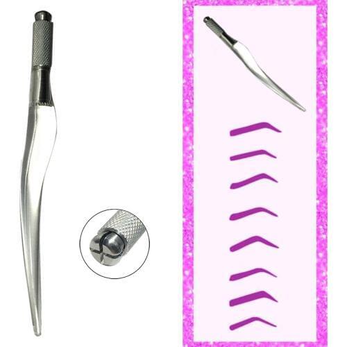 Manual 3d Microblading Pen Hair Stroke Tebori Tattoo Pen Permanent makeup tools with Tattoo Needle