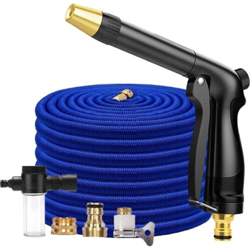 Garden Hose Expandable High-Pressure Water Gun Mangueras Para Jardin Watering Hose Car Wash Hose Pipe Shrinks Flexible Tuinslang