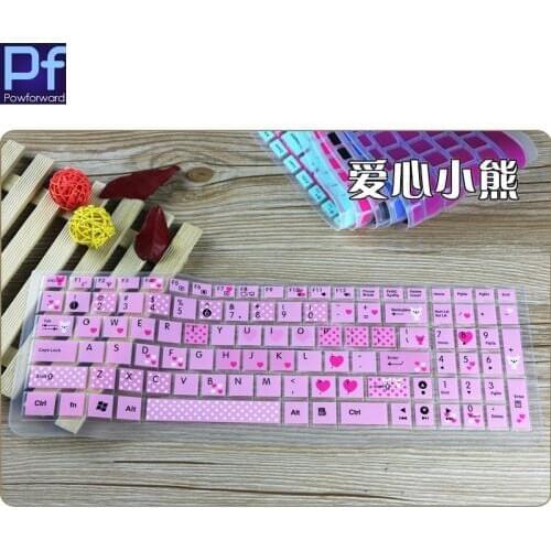 For Asus X550C K550V X550V A550C A550X Y581C W508MD GL552JX N551V N551 R513M E502M FL5800 V555LB laptop Silicone keyboard Cover