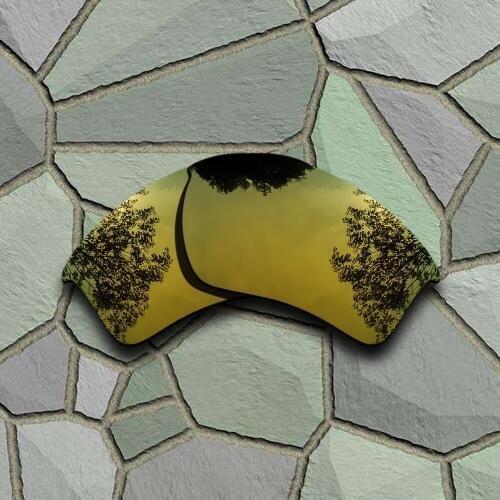 Yellow Golden Sunglasses Polarized Replacement Lenses for Oakley Half Jacket 2.0 XL