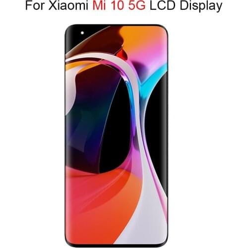 Original LCD For Xiaomi Mi 10 5G LCD Display For Xiaomi mi 10 lcd With Touch Screen Digitizer Assembly For Mi 10 lcd