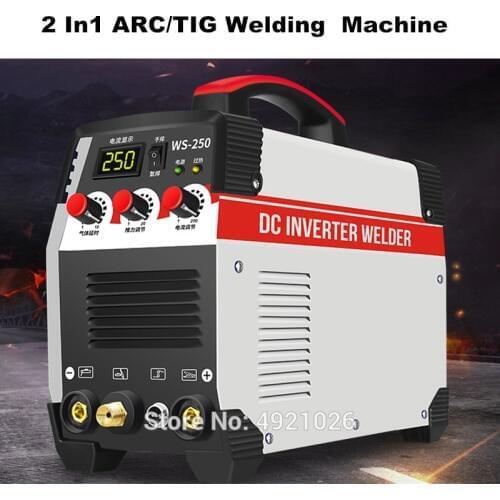 WS-250 2In1 ARC/TIG IGBT Inverter Arc Electric Welding Machine 220V 250A MMA Welders for Welding Working