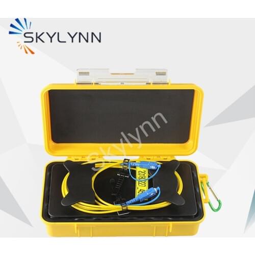 Skylynn Fiber Optic Equipment, SC/APC-SC/APC G652D OTDR Launch Cable Box 500/1000/1500/2000/3000/5000 Meter