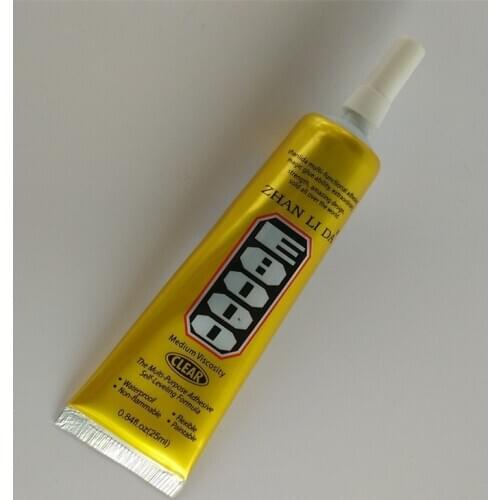 High Quality 25ml E8000 Super Glue For Leather Epoxy Resin Adhesive Diy Jewelry Nail Art Glass Crystal Jewelry Mobile Glass