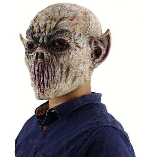 Halloween Horrible Ghastful Creepy Scary Realistic Monster Mask Masquerade Supplies Party Props Cosplay Costumes
