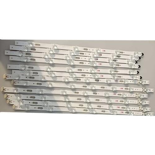 1set=12pcs LED strip S_KU6K_50_FL30_L7 S_KU6K_50_FL30_R6 for UA50KU7001 UA50MU6153 UA50MU7000 UA50KU6300 UA50KU6310 CY-GK050HGN