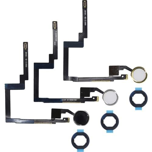 1pcs For iPad Mini 3 Home Button On Off Button Menu Key Home Flex Cable Assembly