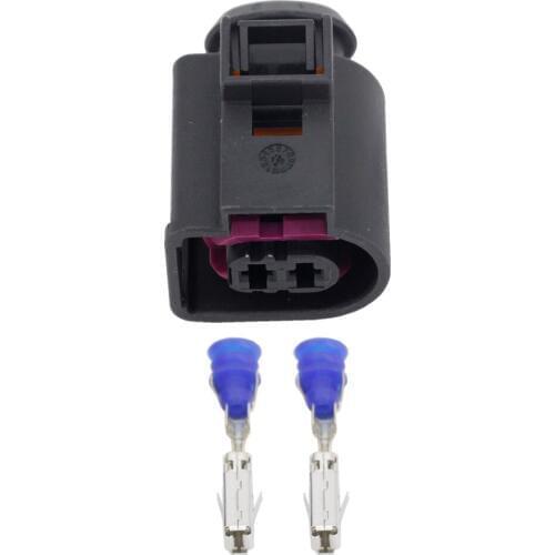 2 Pin 4D0 971 992 Horn Crankshaft Position Injector Plug with Terminal Plug DJ7025B-3.5-21 2P