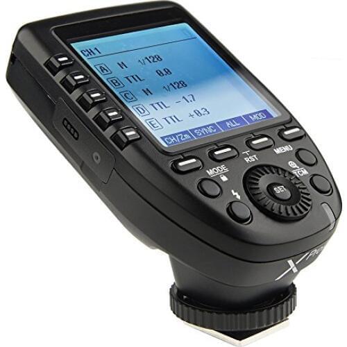 Godox Xpro-C TTL Wireless Flash Trigger for Canon 1/8000s HSS TTL-Convert-Manual Function Large Screen Slanted Design